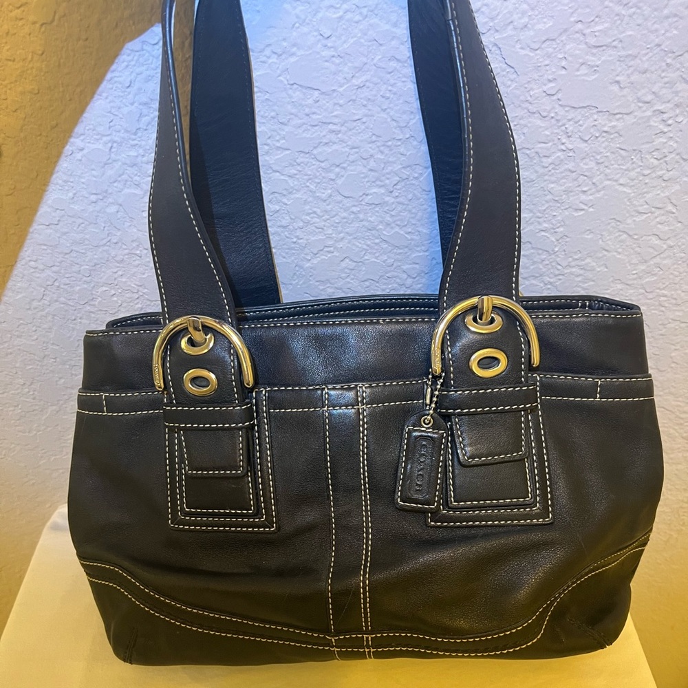 Coach Soho Leather Satchel